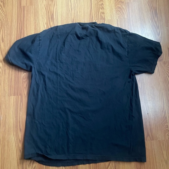 Billy Mania Black Graphic T-Shirt - Picture 2 of 2